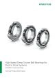 High-Speed Deep Groove Ball Bearings for Electric Drive Systems