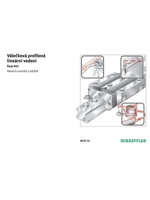 Linear recirculating roller bearing and guideway assemblies - Series RUE CZ