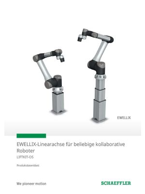 EWELLIX-Linearachse für beliebige kollaborative Roboter LIFTKIT-OS