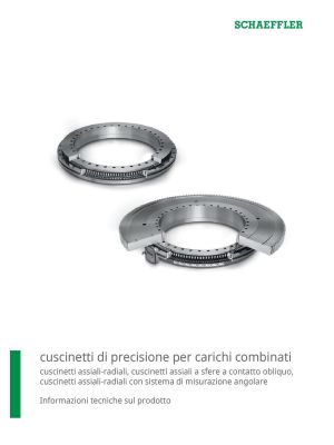Cuscinetti di precisione per carichi combinati