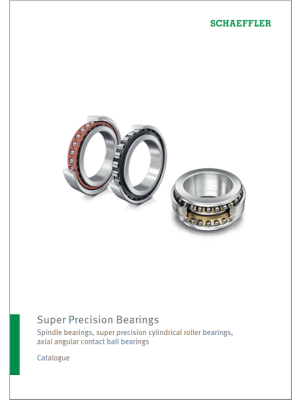 Hochgenauigkeitslager  Spindellager, Hochgenauigkeits-Zylinderrollenlager Axial-Schrägkugellager - Digital