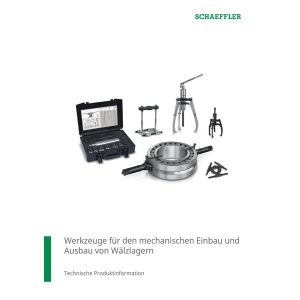 Werkzeuge für den mechanischen Ein- und Ausbau von Wälzlagern