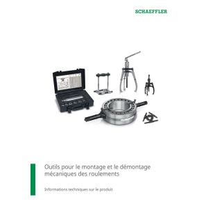 Outillages pour le montage et démontage mécanique de roulements